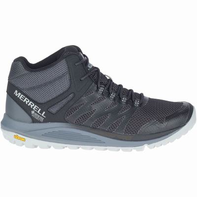 Merrell Nova 2 Mid GORE-TEX® Vandringskängor Herr Svarta (SE123058)